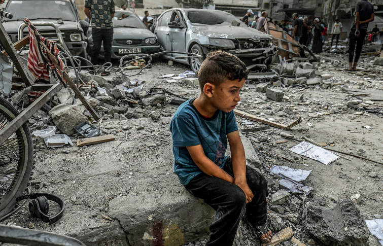 Hamas - Israël: Sang et larmes à Gaza